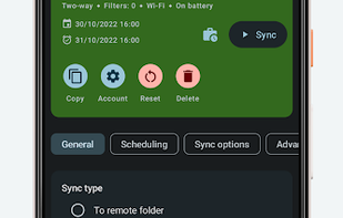 FolderSync screenshot 3