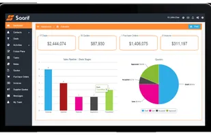 Saarif CRM screenshot 1