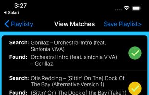 Playlisty screenshot 1