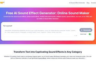 PopPop AI Sound Effect Generator i