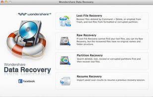 Wondershare Data Recovery screenshot 1