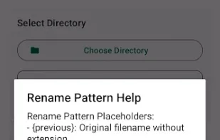 Batch File Rename screenshot 1