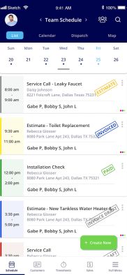 FieldPulse screenshot 2