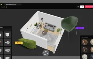 Space composing and interior design