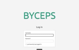 Admin login form