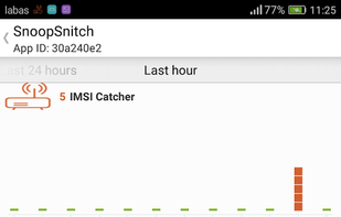 SnoopSnitch xLite screenshot 2