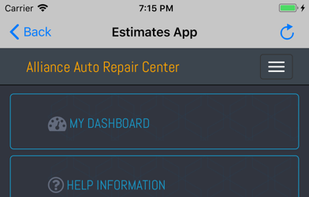 Estimates App screenshot 1
