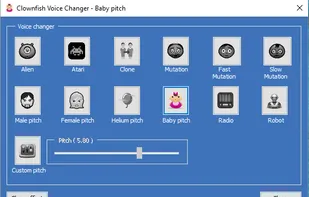 Clownfish Voice Changer screenshot 1