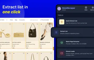 OmniScraper screenshot 1