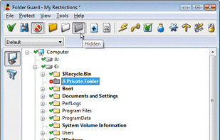 Folder Guard screenshot 1