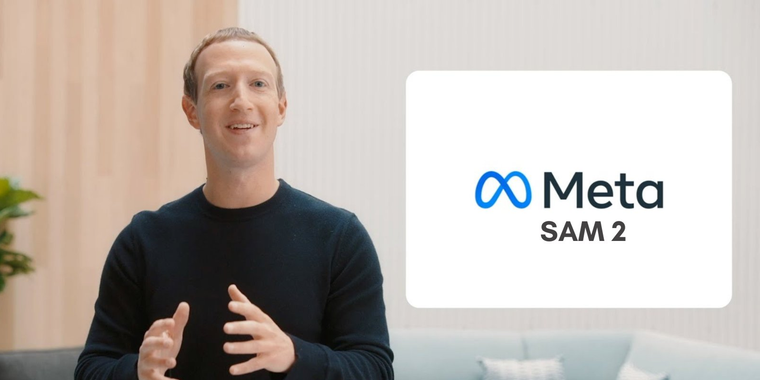 Meta unveils new SAM 2's AI model with real-time object tracking in images and videos image