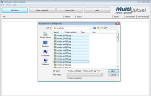 MultiUpload screenshot 1