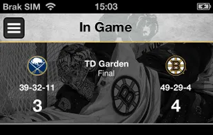 Boston Bruins screenshot 1