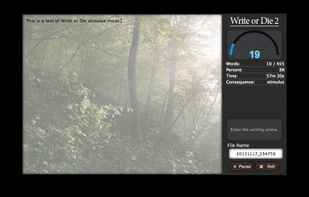 Write or Die screenshot 1