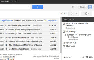 RightTasks for Gmail screenshot 1