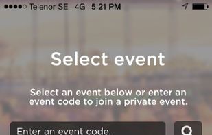 MeetApp Event screenshot 1