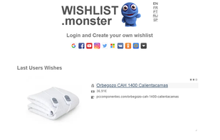 Wishlist.monster screenshot 1