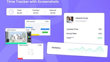 Complete transparency with 4 screenshot modes