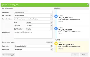 ServiceM8 screenshot 2