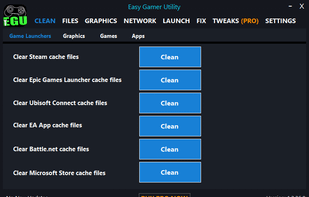 Easy Gamer Utility screenshot 1