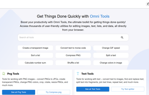 Omni Tools screenshot 1