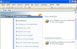 JCreator screenshot 1