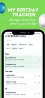 My Birthday Tracker screenshot 1