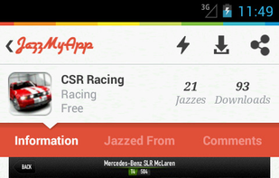 JazzMyApp screenshot 1
