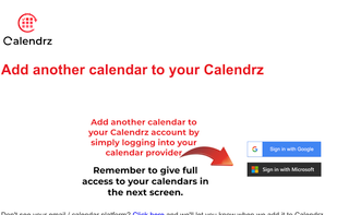 Calendrz screenshot 1