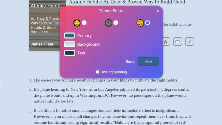 Atomic Habits: An Easy & Proven Way to Build Good Habits & Break Bad Ones -  Mentorist app