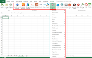 SeoTools for Excel screenshot 1