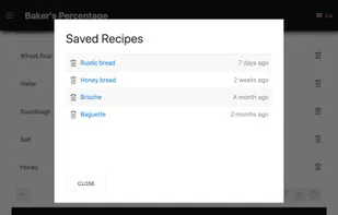 Baker's Percentage Calculator screenshot 2