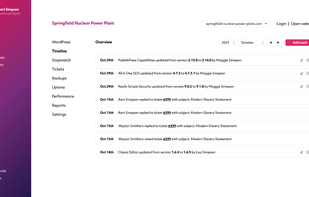 Glow: WordPress Management Tool screenshot 2