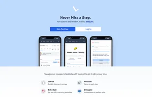 StepList screenshot 1
