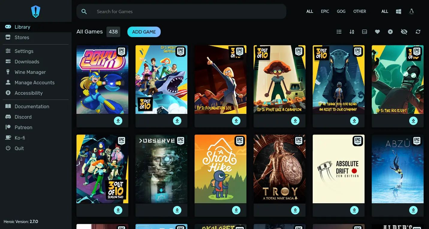 Epic Games Store Offers App, Software and Game Distribution