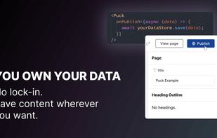 Puck lets you save your pages anywhere you want.