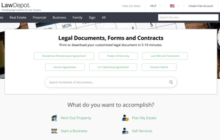 LawDepot screenshot 1