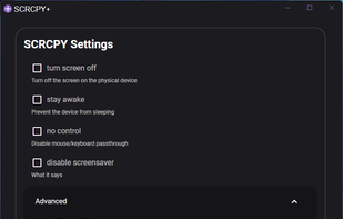SCRCPY+ screenshot 2