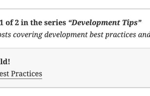 WP Post Series screenshot 1