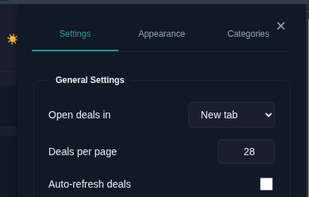 CurioTab screenshot 2