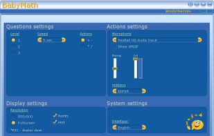 GKC Electrosoft -  BabyMath screenshot 1