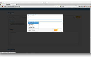 Custom HTTP request headers