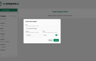 WP Snippets AI screenshot 1