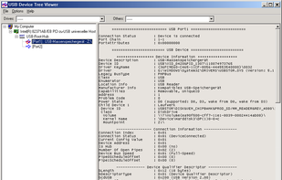USB Device Tree Viewer (UsbTreeView) screenshot 1
