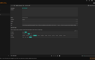 MIDI Chords edit page