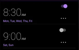 Simple Alarm Clock screenshot 1