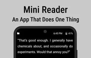 Mini Reader screenshot 1