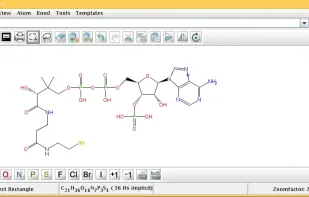 JChemPaint screenshot 1