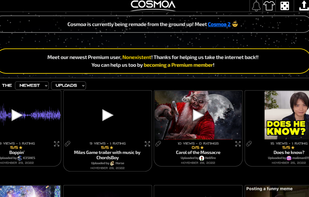 Cosmoa's Homepage, as of December 5th, 2022