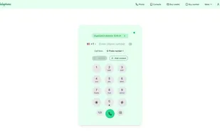 Easy-to-use dialer